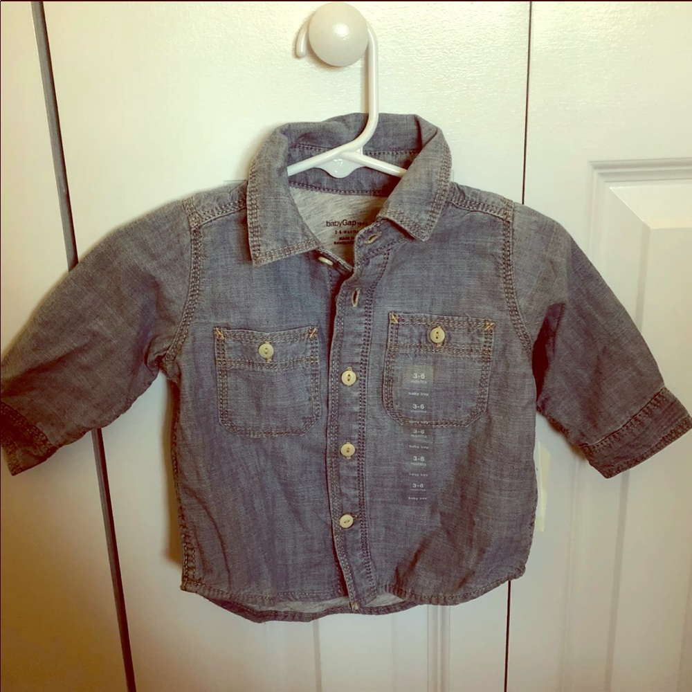 Baby gap denim shirt